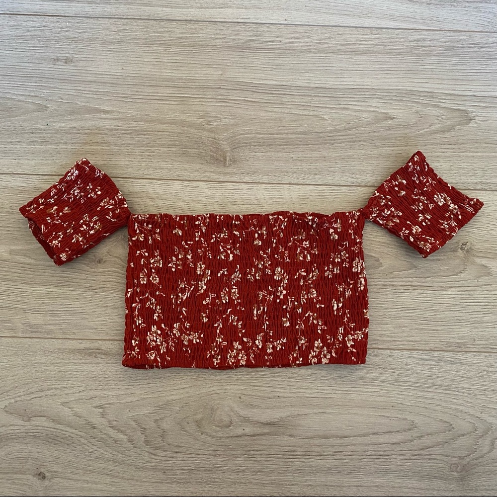 Shein off the shoulder top